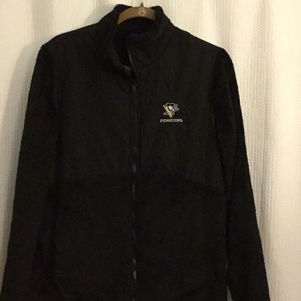 Pgh Penguin fleece jacket